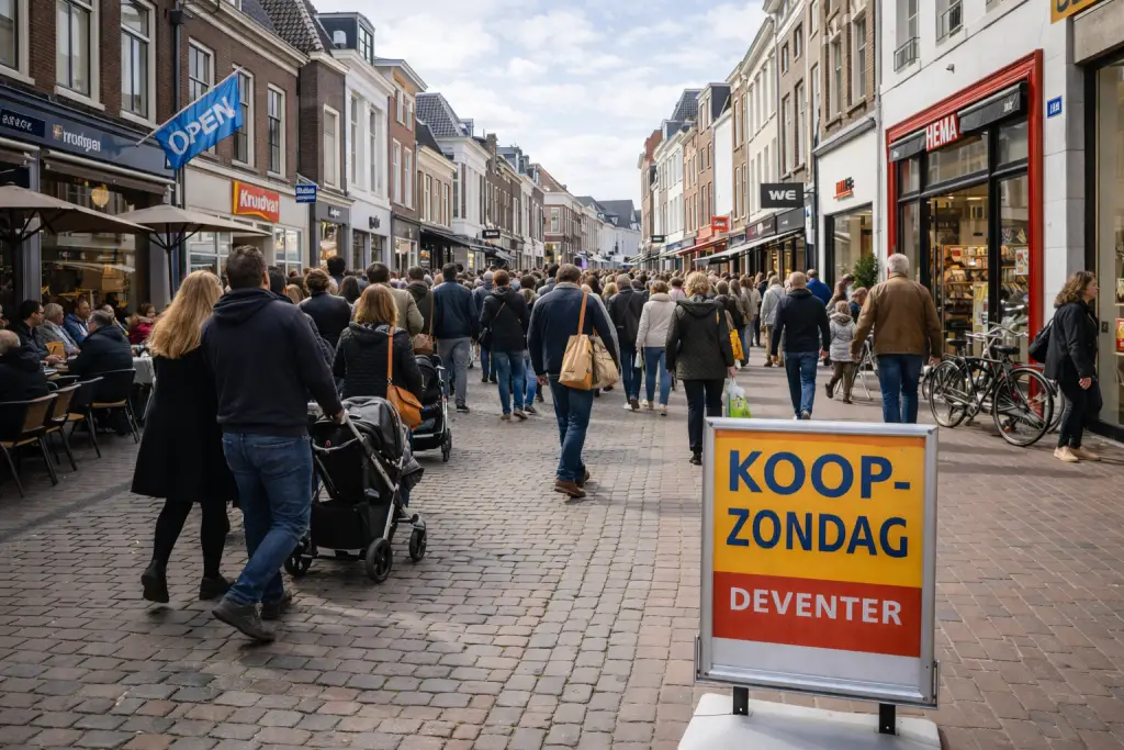 Koopzondag in Deventer